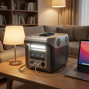 Batterie au lithium de qualité supérieure, pleine capacité, station d'alimentation portable, générateur solaire portable 110v 220v AC, <span class=keywords><strong>prix</strong></span> pour les distributeurs avec CE - Product Image 3