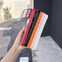 Coque magnétique antichoc avec support d'objectif rabattable et dos mat pour iPhone 18 Pro Max, compatible iPhone 12, 13, 14, 15, 16, 17