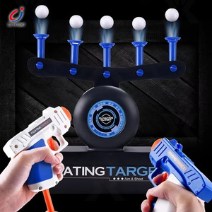 Giocattolo Interattivo Elettrico Chengji Hover Target Shooting con Pistola a Proiettili Morbidi, 2 Pistole per Gioco Indoor con Bersaglio Volante - Product Image 3
