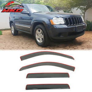 Pare-soleil pour fenêtres de Jeep Grand Cherokee 05-10, déflecteurs de pluie - Product Image 1