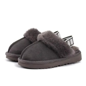 <b>Sheepskin</b> Plush Fur Snow <b>Boots</b> Soft Comfortable Casual <b>Slippers</b> Card Dustbag Beautiful Gifts for Autumn/Winter Staying Warm Slip - Product Image 3