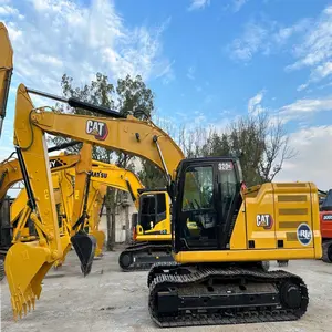 Excavadora usada Cat 320 Caterpillar excavadora de segunda mano Cat 320GC Caterpillar en buen estado original