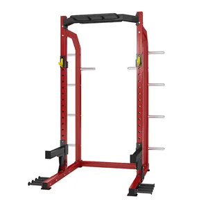 Plate Loaded Commercial Machine Maquinas de gimnasio Gym Equipment Customized Squat Rack For Bodybuilding