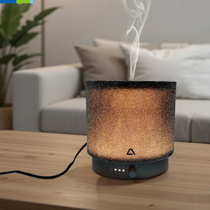 Diffuseur d'arômes et humidificateur d'air en tissu avec lumière LED multicolore, pour hôtel et <span class=keywords><strong>voiture</strong></span>, grande capacité, design portable pour table - Product Image 3