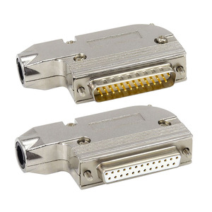 Connecteur DB25 à angle de 90 degrés, connecteur mâle-femelle, connecteur 25 broches, coque métallique - Product Image 2