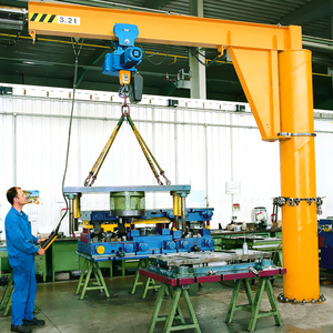 Grúa de Taller de 500 kg, 1 tonelada, 2 toneladas, 3 toneladas, 5 toneladas, 10 toneladas con Polipasto Eléctrico para Línea de Montaje y Manejo de Materiales - Product Image 4