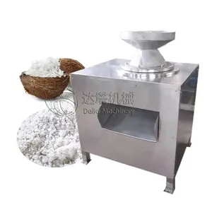 Electric fresh coconut grater cutting grating processing machinery,coconut meat crusher machine