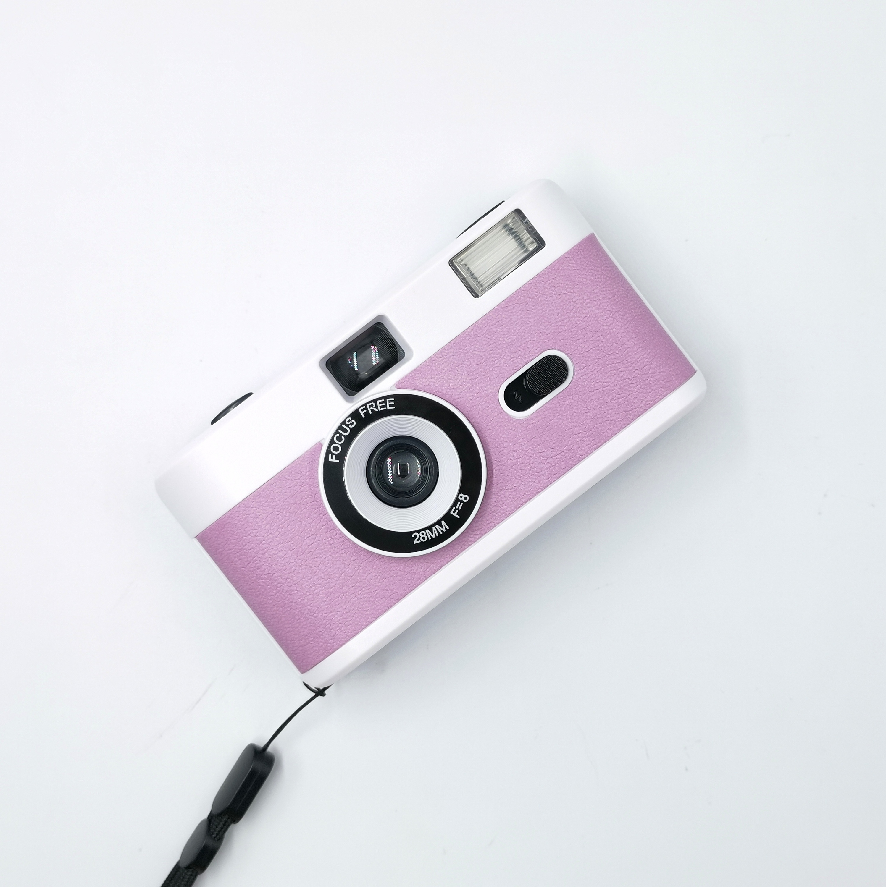 Blanc avec rose pourpre