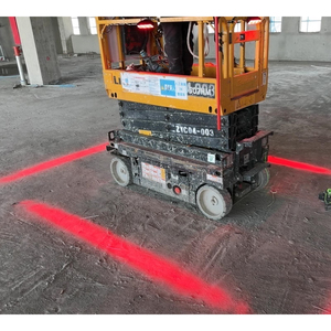 אורות בטיחות חדשים מסוג LED בהספק 18W למלגזות, עם אזהרת אזור עבודה אדומה, נגד התנגשויות, למחפרים, מעמיסים, ורכבי AGV. - Product Image 3