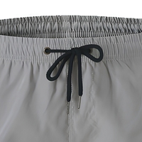 Short de bain pour homme à taille élastique avec impression numérique à motif solide