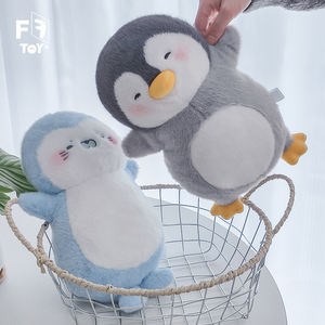 Gran oferta, Serie de música transpirable, Animal de peluche <span class=keywords><strong>para</strong></span> niños, juguetes de compañía <span class=keywords><strong>para</strong></span> <span class=keywords><strong>dormir</strong></span>, 30cm, lindo pingüino, León Marino, muñecos de peluche suaves - Product Image 4