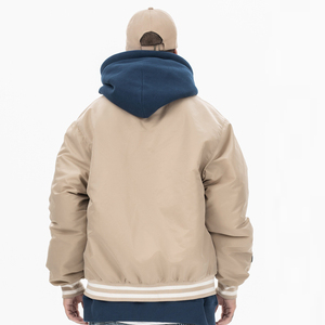 Chaqueta Bomber Varsity de Invierno para Hombre, Estilo Letterman, Transpirable, con Bordado, Tallas Grandes, Servicio OEM - Product Image 2