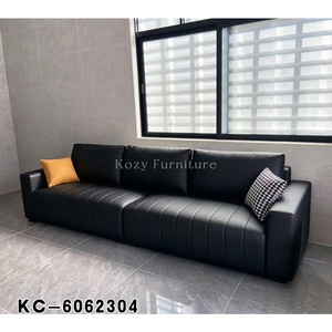 Divano in Pelle PU di Alta Qualità, Stile Nordico di Lusso, Moderno e Semplice per Soggiorno, Vendita all'Ingrosso - Product Image 6