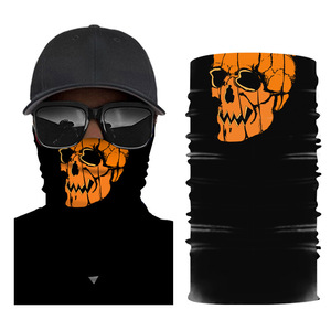 Yifan ผ้าคลุมศีรษะสำหรับปั่นจักรยานกลางแจ้งไร้รอยต่อสำหรับผู้ชายผ้าพันคอพิมพ์ลายดิจิทัลโลโก้ตามสั่ง - Product Image 4