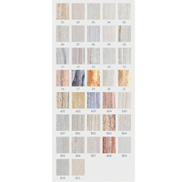 Faux rock extérieur Stone flex Panneaux muraux feuille de pierre flexible Tuile flexible en travertin imprimé en 3D