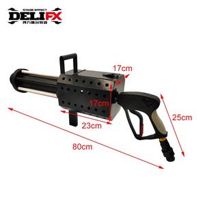 Atacado led luz gatilhar tipo pistola confetti lançador máquina com bateria recarregável <span class=keywords><strong>co2</strong></span> confetti jato máquina - Product Image 2