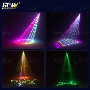 GEVV 1w Rgb Full Color Animation Disco Club Party Laser Stage Light - Product Image 4