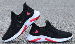 YT, nuevas <span class=keywords><strong>zapatillas</strong></span> de deporte de malla para hombre, zapatos informales con cordones, cómodas <span class=keywords><strong>zapatillas</strong></span> de moda para correr, <span class=keywords><strong>zapatillas</strong></span> baratas para hombre - Product Image 4