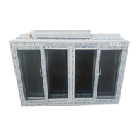Nuevo producto Ventanas correderas de PVC OEM/ODM Ventana corrediza de oficina