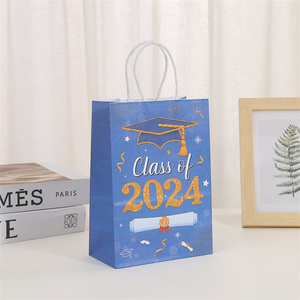 Bolsa de papel Kraft blanca reciclable impresa personalizada al por mayor, cierre magnético de laminación, cinta de regalo personalizada, mango Flexiloop - Product Image 5