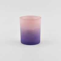 Individuelles 5,3 Unzen Luxusmodernes Modisches Einzigartiges Sojawachs-Matte Zylinder-Duftglas Kerzen-Gläser Geschenkset