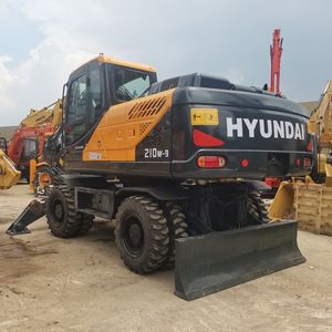 The Original Hyundai210 Wheel Excavator 21 Tons Robex 210 Excavator Price Hyundai210w-9 - Product Image 2