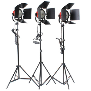 50W 5500K Màu Đỏ Đầu Ánh Sáng Thay Đổi Độ Sáng Liên Tục Nhỏ Gọn Chụp Ảnh Ánh Sáng LED Studio Ánh Sáng - Product Image 1