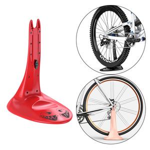 Portabiciclette regolabile in acciaio portabiciclette staccabile mozzo posteriore montabile tipo piallino per bici da strada per esterno colore rosso - Product Image 6