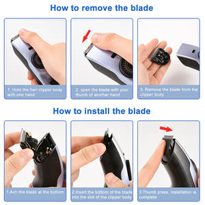 <span class=keywords><strong>Tondeuse</strong></span> à cheveux mi <span class=keywords><strong>longue</strong></span> durée, batterie Pro, Zero Machine, Rechargeable, appareil <span class=keywords><strong>pour</strong></span> couper les cheveux et raser la <span class=keywords><strong>barbe</strong></span> - Product Image 6