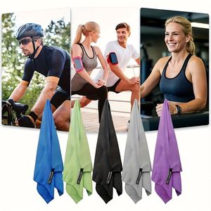 Serviette de sport en microfibre douce à séchage rapide, sans sable, pour la gym, la natation, la plage, le camping léger - Fournisseur en gros - Product Image 3