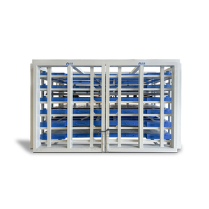 אחסון פלדה מתלה רב מדפים יחידה מפעל ידני חובה קטיף מחסן מירוצים - Product Image 3