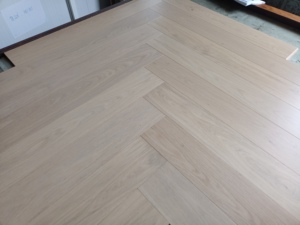 Xương Cá sàn gỗ cao cấp ánh sáng màu keo xuống rắn gỗ cứng gỗ sồi trắng xương cá thiết kế sàn gỗ - Product Image 3