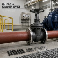 Vanne à opercule à poignée montante à bride RF à joint de lame, en acier A216 WCB, classe 150, API 600 API 598, pour pipelines pétroliers et gaziers, directement de l'usine