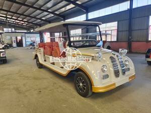 Suministro de Fábrica: Conjunto de Vehículos Eléctricos de Lujo para Turismo Retro, 11 Coches y Autobuses Clásicos Antiguos - Product Image 4