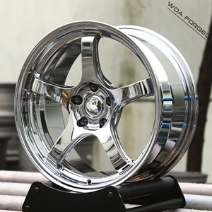 Nouveau M2 M3 en aluminium forgé 17-21 pouces roues de voiture 5x120 5x114.3 largeur 98mm GT roues Deep Dish Chrome brossé jantes transparentes 4 pièces - Product Image 1