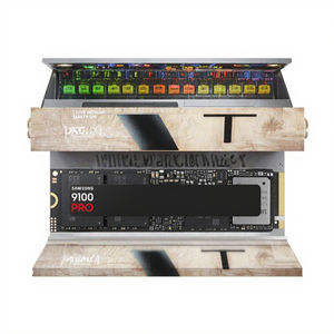 9100 Pro SSD 2TB NVMe M.2 PCIe 5.0x4 2280 最大14,800MB/s 内蔵ソリッドステートドライブ 新品 デスクトップゲーミング用 - Product Image 5