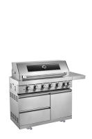 Barbecue à gaz extérieur C7-3 Luxueux et moderne, 6 brûleurs, allumage électronique, de qualité supérieure