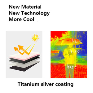 De vuelta a la escuela Mini de plata titanio 5 veces luz Anti UV paraguas resistente <span class=keywords><strong>al</strong></span> <span class=keywords><strong>sol</strong></span> protección bolsillo paraguas - Product Image 3