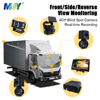 4 8 canaux 1080P HDD MDVR Kit 4G GPS WIFI Vidéo en direct CMSV6 Véhicule Blackbox HD Mobile DVR Caméra de recul CCTV Bus Truck DVR