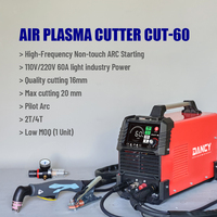 Coupe-plasma à air CUT60 60A 110V/220V Démarrage haute fréquence HF ARC sans contact Cycle de service 60% Inverseur IGBT avancé pour la découpe