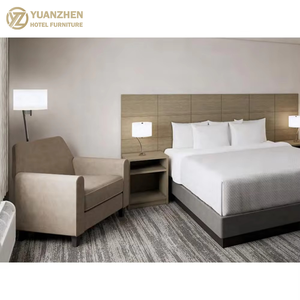 Quality Inn <span class=keywords><strong>Hyman</strong></span> Ensembles de chambre à coucher en bois moderne MDF personnalisé hôtel 3 étoiles - Product Image 2