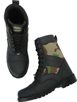 Bottes de randonnée pour hommes en cuir véritable, respirantes, à tige haute, construction robuste et durable, semelle antidérapante
