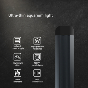 Luz LED Sumergible <span class=keywords><strong>de</strong></span> Espectro Completo para Acuarios, IP44 Impermeable, Ultrafina, <span class=keywords><strong>Focos</strong></span> con Soporte para Peces Ornamentales, Producto <span class=keywords><strong>de</strong></span> Iluminación para Acuarios - Product Image 2