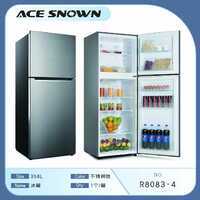 Refrigerador con Congelador Superior BCD-338W 338L, Descongelación Automática, Enfriamiento Directo, Eléctrico, Independiente, de Plástico - Product Image 3