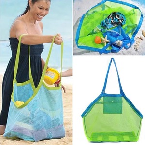 Kids Portable <b>Beach</b> <b>Bag</b> Anti-Sand Waterproof Toy Storage Net Large Capacity Mesh Travel Towel Outdoor <b>Bag</b> - Product Image 4