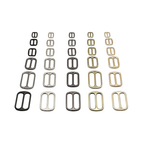 Hebilla Deslizante Rectangular de Metal Tri Glide, Hebilla Ajustable para Cuero, Accesorios de Herraje para Equipaje, Venta al por Mayor de Fábrica - Product Image 3