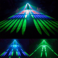 Projecteurs LED SMD double tête, blanc chaud, 128 images, pour KTV, sonorisés, pour discothèques et scènes