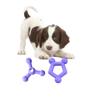 Produttore all'ingrosso fornitore di animali domestici masticare giocattoli tpr in schiuma di cane viola - Product Image 4