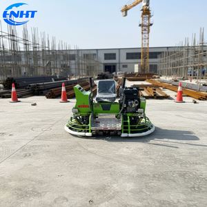 Machine à lisser le béton Ride Power avec poignée réglable, moteur 15 CV, haute efficacité 1500-2000 m²/jour pour le béton et le ciment automatiques - Product Image 1