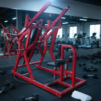 Máquina de Musculación de Alta Calidad ASM-H2005, Máquina de Polea para Dorsales, Máquina de Press de Pecho Sentado